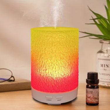 Experience serene ambiance with our ultrasonic aromatherapy humidifier, featuring ABS resin construction and soothing ambient light. Shop at Stylishhomedecor