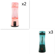 Portable USB Rechargeable Blender – Mini Electric Smoothie Maker for Fruits & Vegetables – Wireless Juicer Cup for Travel, Gym & Kitchen Use