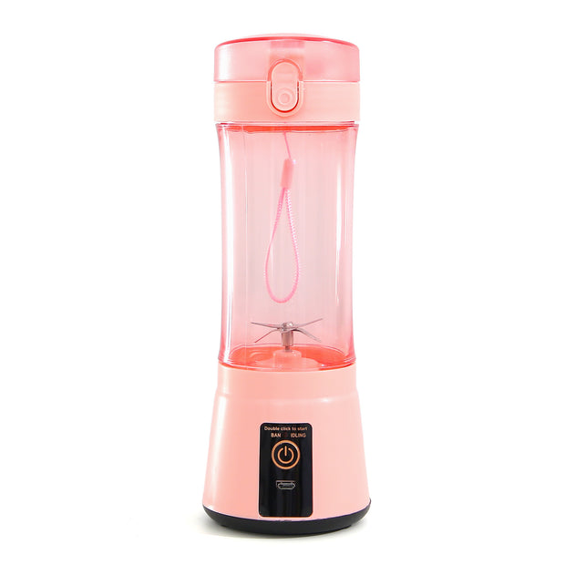 Portable USB Rechargeable Blender – Mini Electric Smoothie Maker for Fruits & Vegetables – Wireless Juicer Cup for Travel, Gym & Kitchen Use