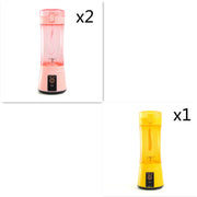 Portable USB Rechargeable Blender – Mini Electric Smoothie Maker for Fruits & Vegetables – Wireless Juicer Cup for Travel, Gym & Kitchen Use