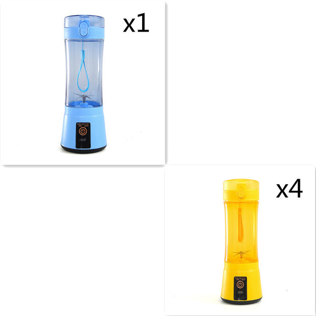 Portable USB Rechargeable Blender – Mini Electric Smoothie Maker for Fruits & Vegetables – Wireless Juicer Cup for Travel, Gym & Kitchen Use