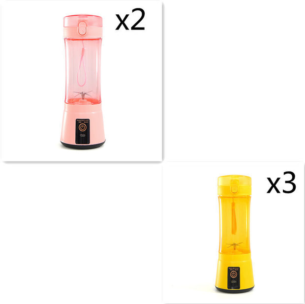 Portable USB Rechargeable Blender – Mini Electric Smoothie Maker for Fruits & Vegetables – Wireless Juicer Cup for Travel, Gym & Kitchen Use