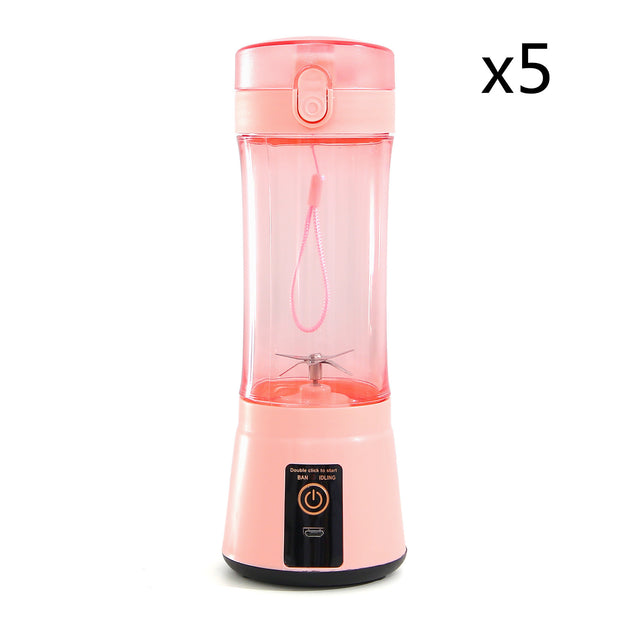 Portable USB Rechargeable Blender – Mini Electric Smoothie Maker for Fruits & Vegetables – Wireless Juicer Cup for Travel, Gym & Kitchen Use
