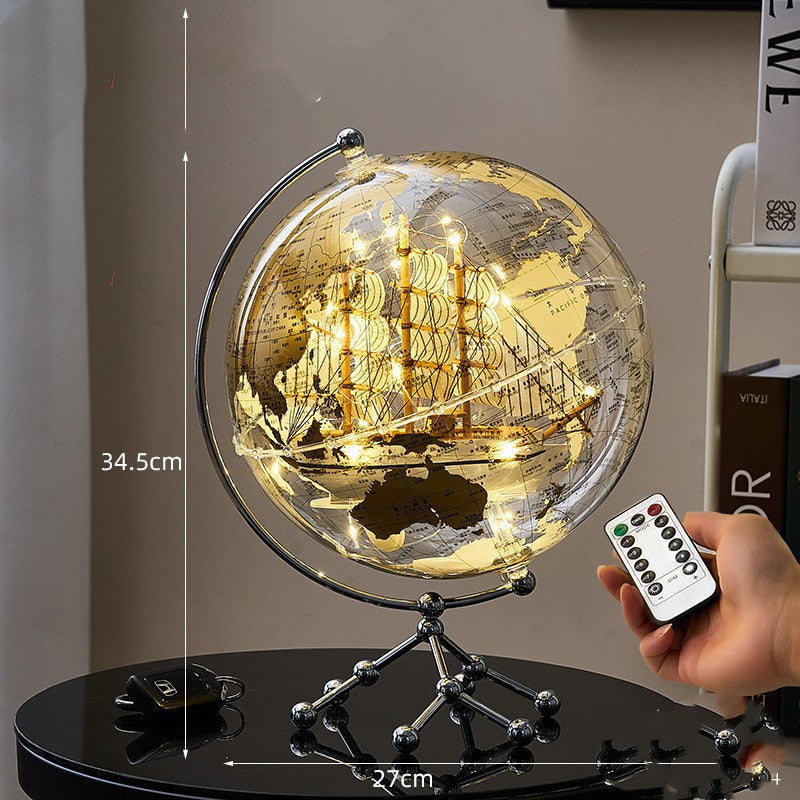 Creative DIY Transparent Globe Decoration