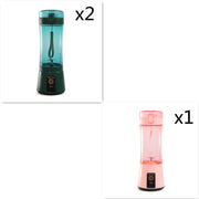 Portable USB Rechargeable Blender – Mini Electric Smoothie Maker for Fruits & Vegetables – Wireless Juicer Cup for Travel, Gym & Kitchen Use