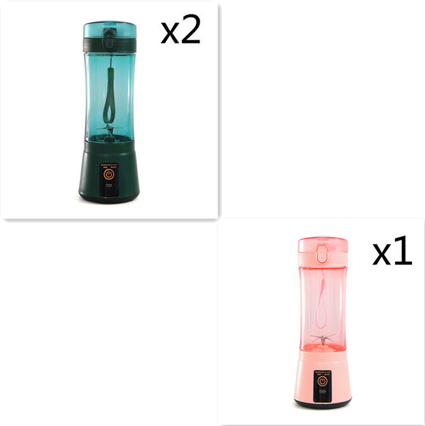 Portable USB Rechargeable Blender – Mini Electric Smoothie Maker for Fruits & Vegetables – Wireless Juicer Cup for Travel, Gym & Kitchen Use
