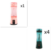 Portable USB Rechargeable Blender – Mini Electric Smoothie Maker for Fruits & Vegetables – Wireless Juicer Cup for Travel, Gym & Kitchen Use