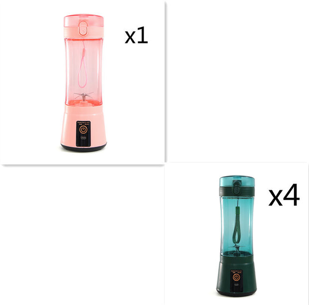 Portable USB Rechargeable Blender – Mini Electric Smoothie Maker for Fruits & Vegetables – Wireless Juicer Cup for Travel, Gym & Kitchen Use