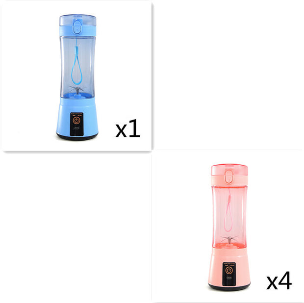 Portable USB Rechargeable Blender – Mini Electric Smoothie Maker for Fruits & Vegetables – Wireless Juicer Cup for Travel, Gym & Kitchen Use