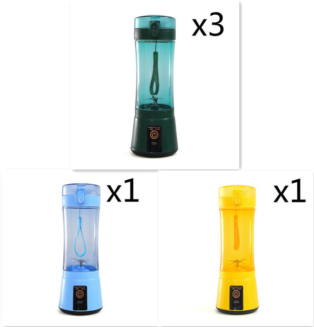 Portable USB Rechargeable Blender – Mini Electric Smoothie Maker for Fruits & Vegetables – Wireless Juicer Cup for Travel, Gym & Kitchen Use