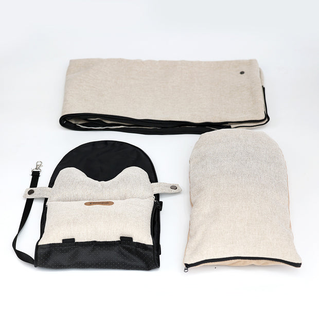 Car Central Dog Car Seat Bed – Portable Pet Carrier for Small Dogs & Cats | Safety Travel Bag & Accessories