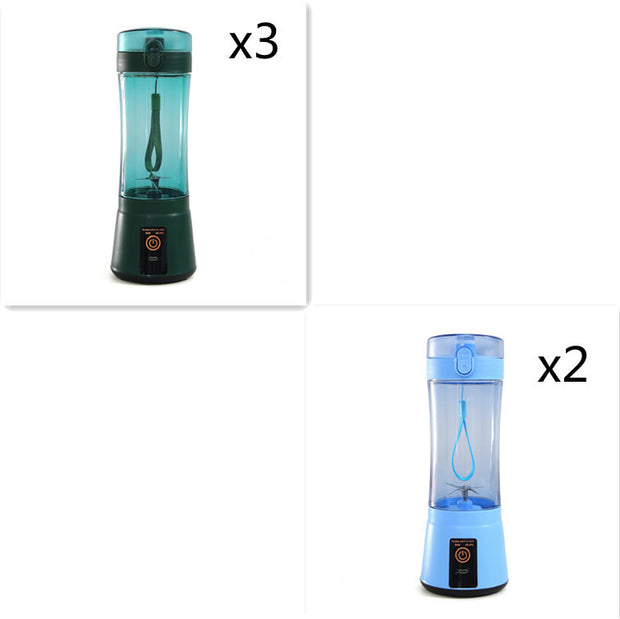 Portable USB Rechargeable Blender – Mini Electric Smoothie Maker for Fruits & Vegetables – Wireless Juicer Cup for Travel, Gym & Kitchen Use