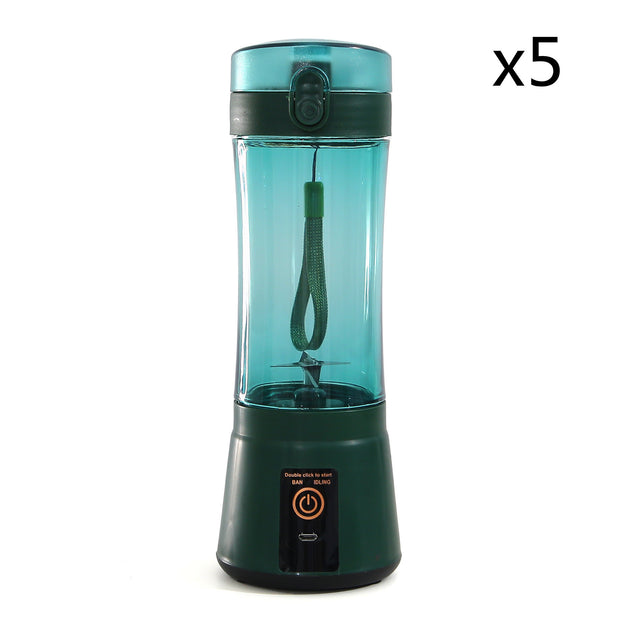 Portable USB Rechargeable Blender – Mini Electric Smoothie Maker for Fruits & Vegetables – Wireless Juicer Cup for Travel, Gym & Kitchen Use