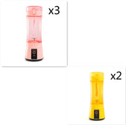 Portable USB Rechargeable Blender – Mini Electric Smoothie Maker for Fruits & Vegetables – Wireless Juicer Cup for Travel, Gym & Kitchen Use