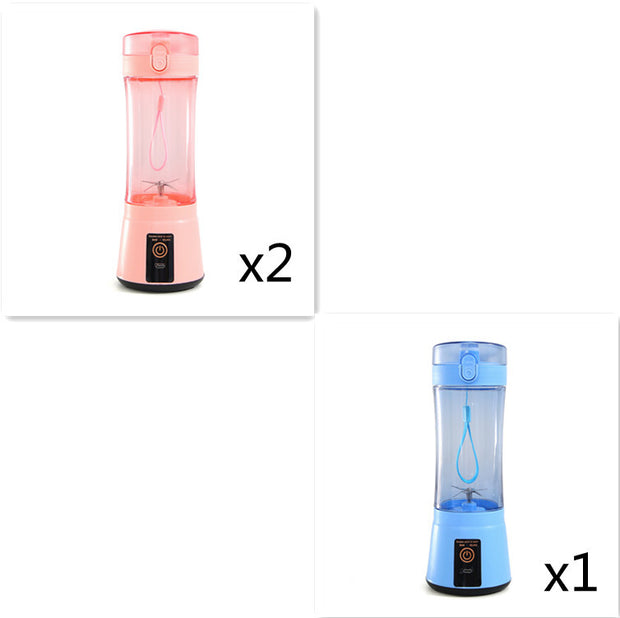 Portable USB Rechargeable Blender – Mini Electric Smoothie Maker for Fruits & Vegetables – Wireless Juicer Cup for Travel, Gym & Kitchen Use