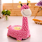 Children’s Sofa with Fun Animal Theme – Removable Cartoon Seat Cover
