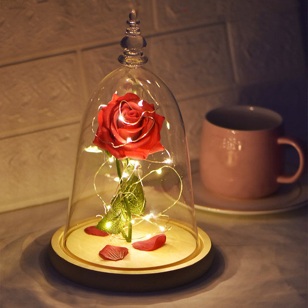 Decorative LED Rose Light