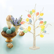 Easter LED birch tree with battery-operated lights – Ideal for kids' gifts, tabletop decor, and holiday celebrations