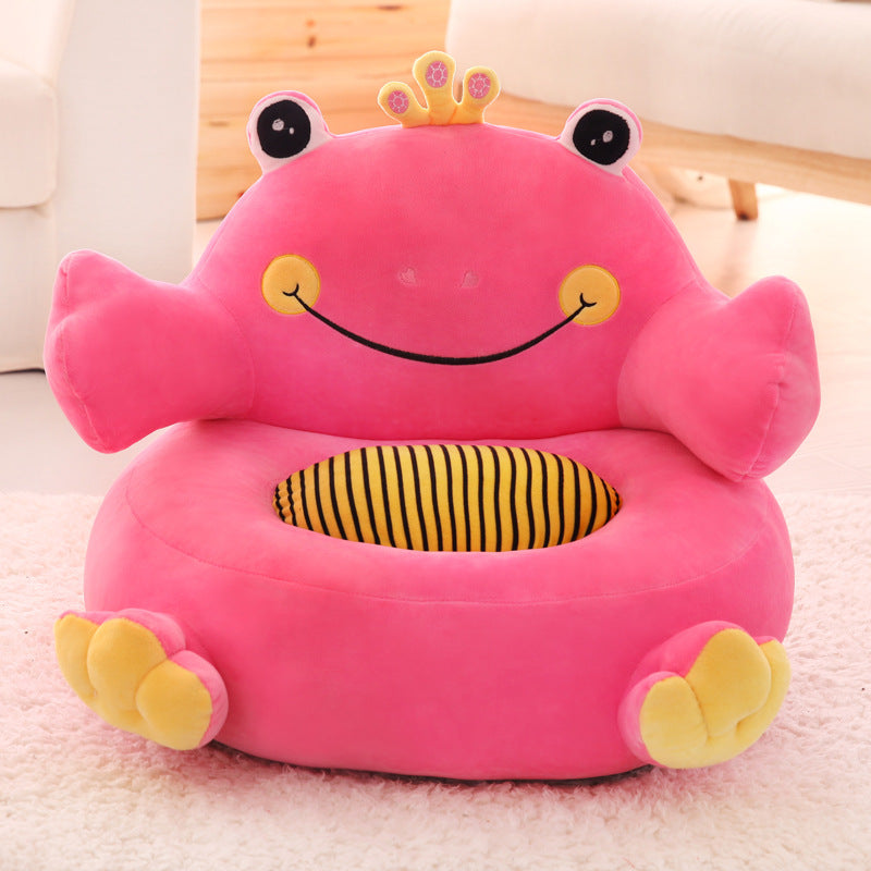 Jungle Friends Kids Sofa – Plush Cartoon Animal Design for Toddlers
