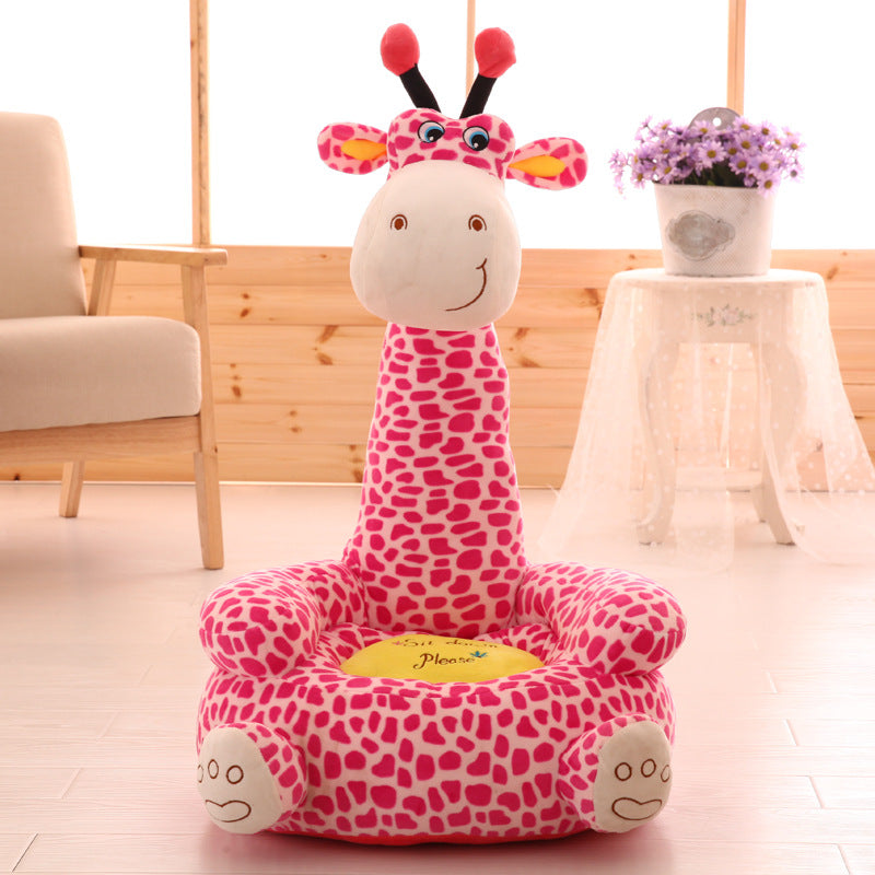 Kids’ Animal Sofa Chair – Cute Cartoon Seat with Soft Cover
