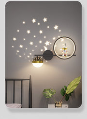 Space-Themed Night Light – Astronaut Star Projector for Nursery & Kids Room