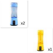 Portable USB Rechargeable Blender – Mini Electric Smoothie Maker for Fruits & Vegetables – Wireless Juicer Cup for Travel, Gym & Kitchen Use