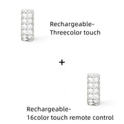 Romantic LED Rose Diamond Table Lamps For Bedroom Living Room Party Dinner Decor Creative Lights