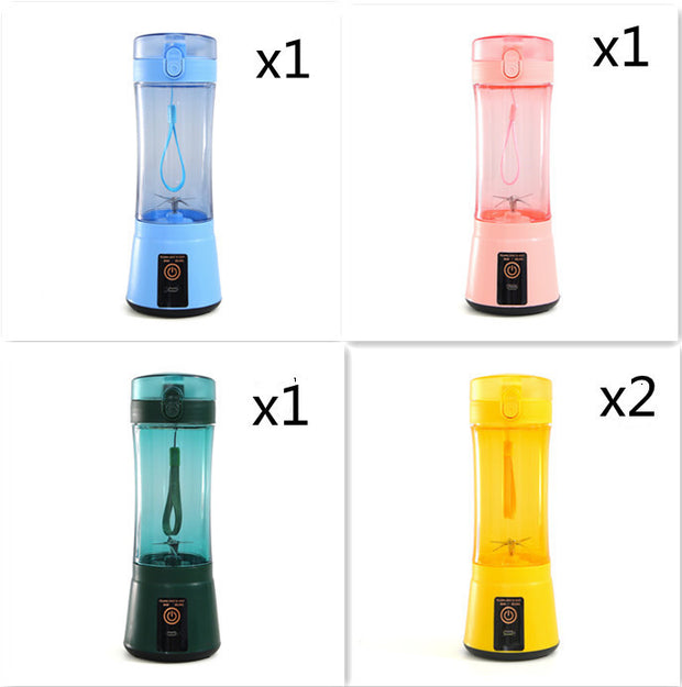 Portable USB Rechargeable Blender – Mini Electric Smoothie Maker for Fruits & Vegetables – Wireless Juicer Cup for Travel, Gym & Kitchen Use