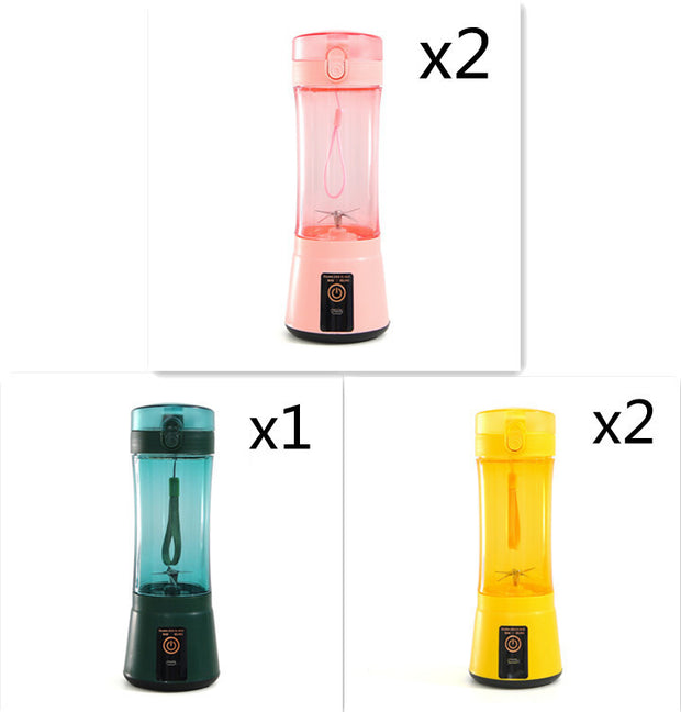 Portable USB Rechargeable Blender – Mini Electric Smoothie Maker for Fruits & Vegetables – Wireless Juicer Cup for Travel, Gym & Kitchen Use