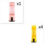 Portable USB Rechargeable Blender – Mini Electric Smoothie Maker for Fruits & Vegetables – Wireless Juicer Cup for Travel, Gym & Kitchen Use