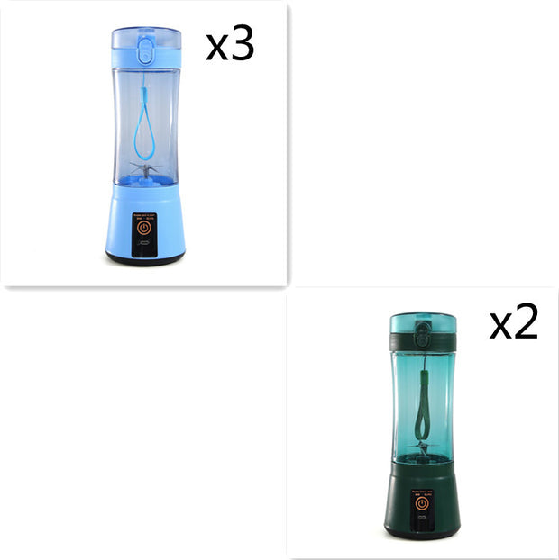 Portable USB Rechargeable Blender – Mini Electric Smoothie Maker for Fruits & Vegetables – Wireless Juicer Cup for Travel, Gym & Kitchen Use