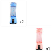 Portable USB Rechargeable Blender – Mini Electric Smoothie Maker for Fruits & Vegetables – Wireless Juicer Cup for Travel, Gym & Kitchen Use