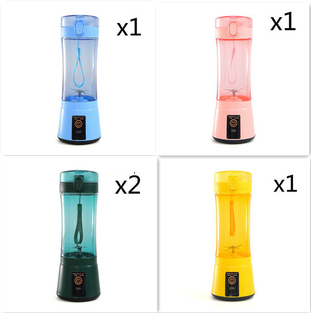 Portable USB Rechargeable Blender – Mini Electric Smoothie Maker for Fruits & Vegetables – Wireless Juicer Cup for Travel, Gym & Kitchen Use