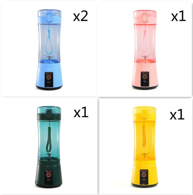 Portable USB Rechargeable Blender – Mini Electric Smoothie Maker for Fruits & Vegetables – Wireless Juicer Cup for Travel, Gym & Kitchen Use