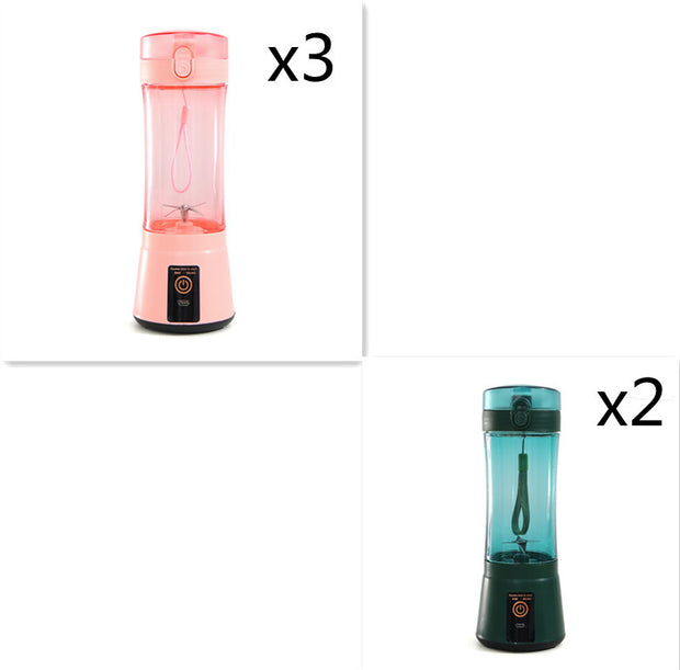 Portable USB Rechargeable Blender – Mini Electric Smoothie Maker for Fruits & Vegetables – Wireless Juicer Cup for Travel, Gym & Kitchen Use