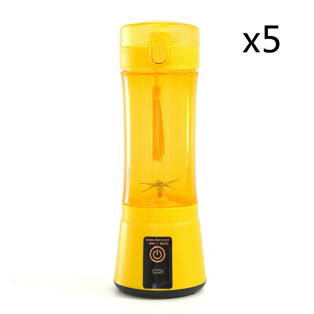 Portable USB Rechargeable Blender – Mini Electric Smoothie Maker for Fruits & Vegetables – Wireless Juicer Cup for Travel, Gym & Kitchen Use