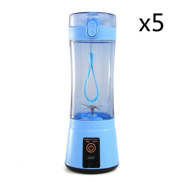 Portable USB Rechargeable Blender – Mini Electric Smoothie Maker for Fruits & Vegetables – Wireless Juicer Cup for Travel, Gym & Kitchen Use