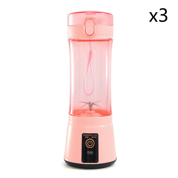 Portable USB Rechargeable Blender – Mini Electric Smoothie Maker for Fruits & Vegetables – Wireless Juicer Cup for Travel, Gym & Kitchen Use