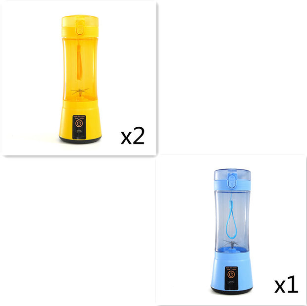 Portable USB Rechargeable Blender – Mini Electric Smoothie Maker for Fruits & Vegetables – Wireless Juicer Cup for Travel, Gym & Kitchen Use