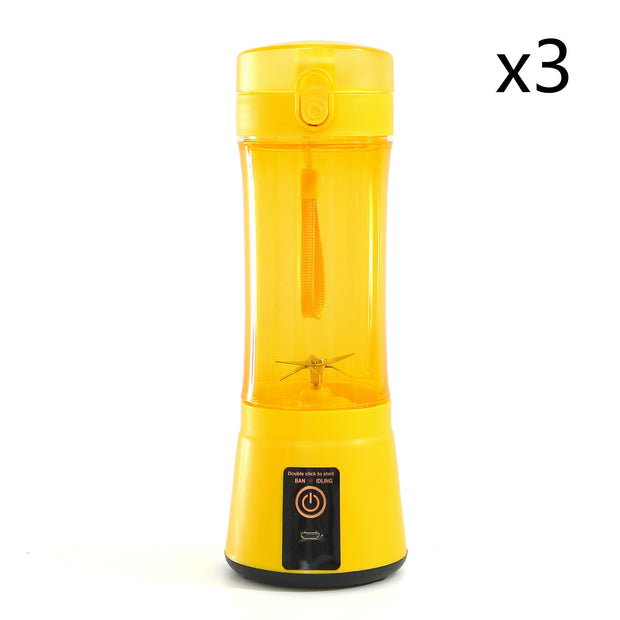 Portable USB Rechargeable Blender – Mini Electric Smoothie Maker for Fruits & Vegetables – Wireless Juicer Cup for Travel, Gym & Kitchen Use