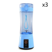 Portable USB Rechargeable Blender – Mini Electric Smoothie Maker for Fruits & Vegetables – Wireless Juicer Cup for Travel, Gym & Kitchen Use