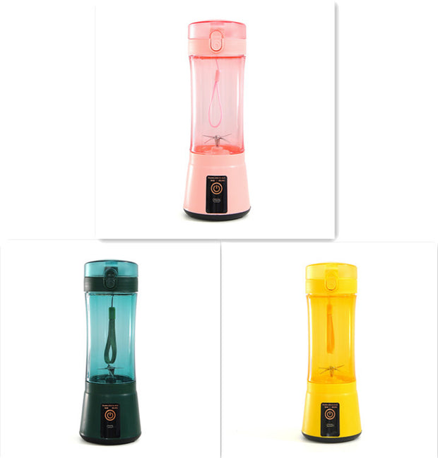 Portable USB Rechargeable Blender – Mini Electric Smoothie Maker for Fruits & Vegetables – Wireless Juicer Cup for Travel, Gym & Kitchen Use