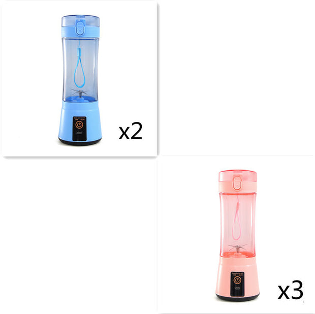 Portable USB Rechargeable Blender – Mini Electric Smoothie Maker for Fruits & Vegetables – Wireless Juicer Cup for Travel, Gym & Kitchen Use