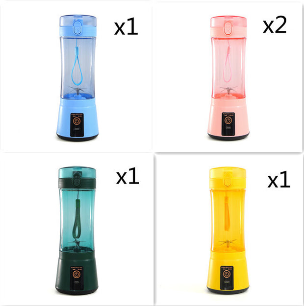 Portable USB Rechargeable Blender – Mini Electric Smoothie Maker for Fruits & Vegetables – Wireless Juicer Cup for Travel, Gym & Kitchen Use